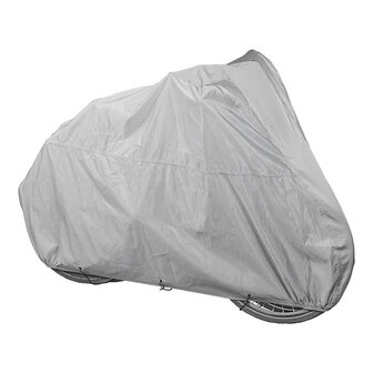 Copertura protettiva grigia per 2 biciclette (ripstop)