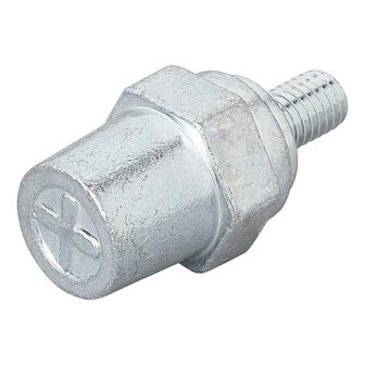 Set poli batteria avvitabili (+) e (-) in zinco M8