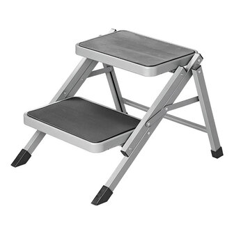 Scaletta pieghevole a 2 gradini