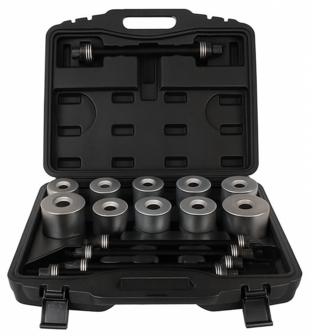 Set per estrazione/ installazione di cuscinetti e boccole silenziose 27 pz