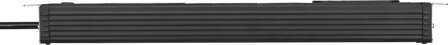 Multipresa 2 prese nera 3 m H05VV-F 3G1,5 formato 19
