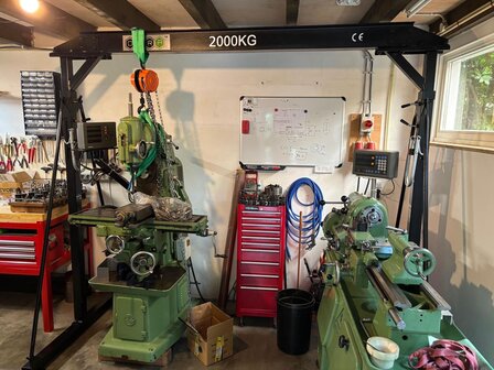 Gru a portale mobile 2 ton