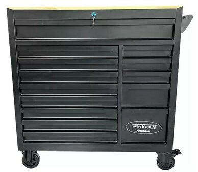 Carrello portautensili da 344 pezzi con piano in legno