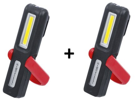 Lampada da lavoro a LED-COB x2 stuks