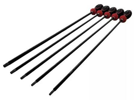 Set di cacciaviti Torx (extra lunghi) da T20 a T40