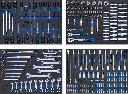 Carrello portautensili 8 cassetti con 299 utensili