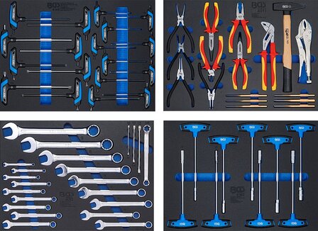 Carrello portautensili 8 cassetti con 299 utensili