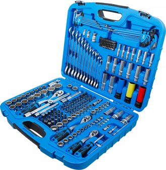 Doppenset Gearshift (1/4) azionamento / (3/8) / (1/2) 218 pezzi