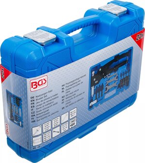 Serie di rivettatrici per rivetti standard, dadi e gambi per rivetti