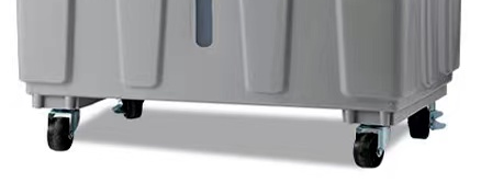 Ventilatore raffrescatore d&rsquo;aria ad acqua industriale per esterni 120 litri con ruote