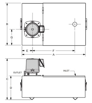 Kit pompa di raffreddamento capacita serbatoio 16 litri