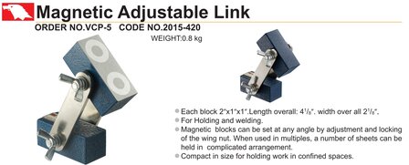 Giunto magnetico regolabile