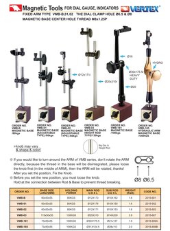 Base magnetica 73 x 50 x 55