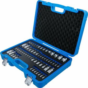 Serie di inserti e bussole profilo a E / profilo a T (per Torx) / profilo a T (per Torx) con alesatura / profilo a TP (per Torx Plus) 60 pz