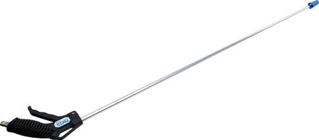 Pistola pneumatica per soffiaggio extra lunghe con ugelli Venturi