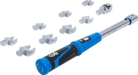 Set di chiavi dinamometriche per utensile di inserimento 9 x 12 mm 10 - 50 Nm 10 pz