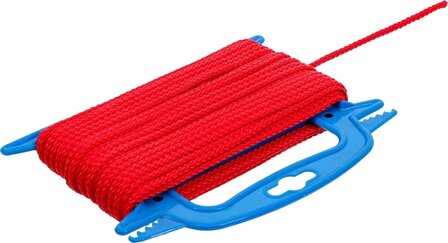 Corda in plastica / Corda multiuso 4 mm x 20 m rosso