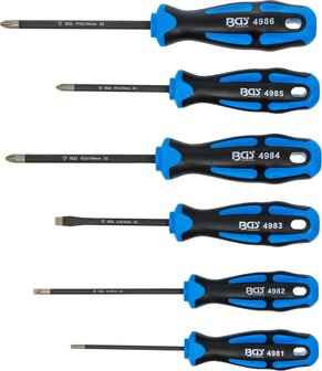 Serie di cacciaviti rivestito in diamante 6 pz