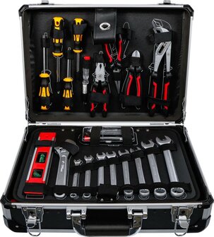 Set di utensili in valigetta di allumino 154 pz