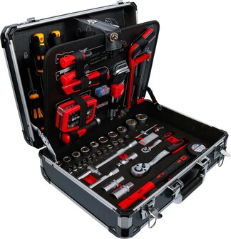 Set di utensili in valigetta di allumino 154 pz