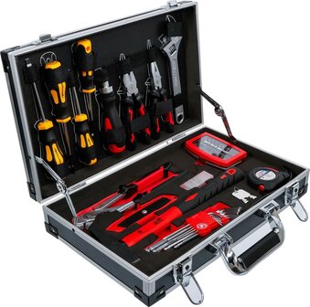 Set di utensili in valigetta di allumino 53 pz
