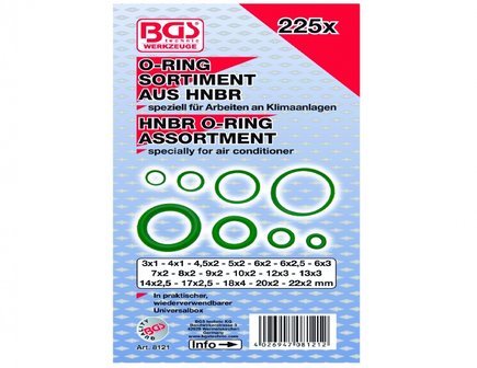 O-ring HNBR , assortimento 225 (aria condizionata)