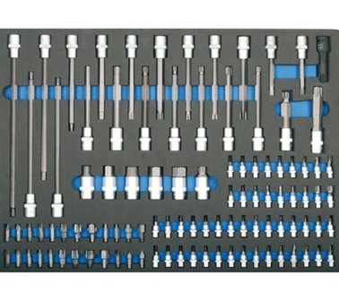 3/3 Modulo utensili 101 inserti e chiavi a bussola