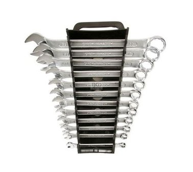 Serie di chiavi combinate anello-forchetta 6 - 22 mm 12 pz