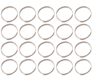 Set di nastri di serraggio 280 mm 20 pezzi da 20 pezzi