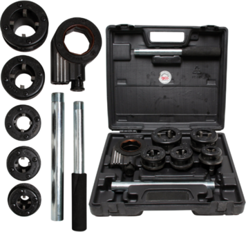 Set di taglio tubi Expert 3/8 1,1 / 4, 7 pz