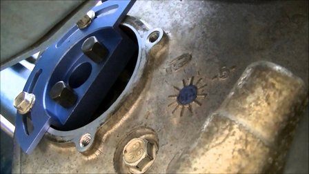 Utensile blocco ingranaggio pompa dell&#039;acqua per motori Opel Ecotec