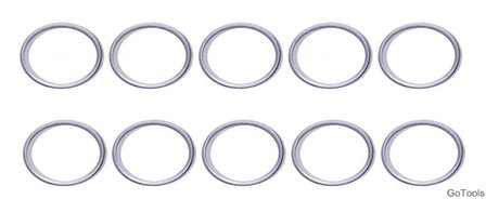 Assortimento anelli di tenuta per BGS-126 &Oslash; 15 / 18,5 mm 20 pz