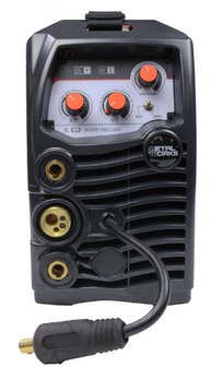 Saldatrice ad inverter mig-mag-flux -12,50kg, MIG160E