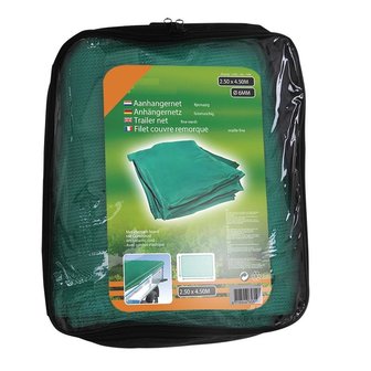 Rete per rimorchio a maglia fine 2 50x4 50M con corda elastica