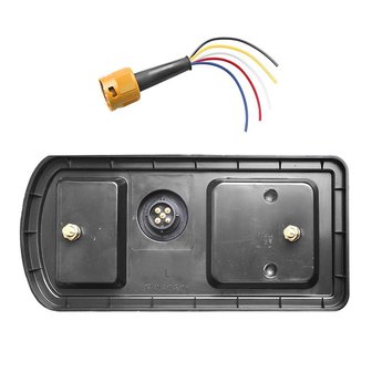 Fanale posteriore 5 funzioni 225x105mm 43LED sinistro