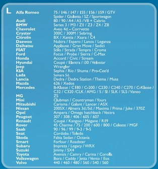 Telo copriauto L (490x178x120cm)