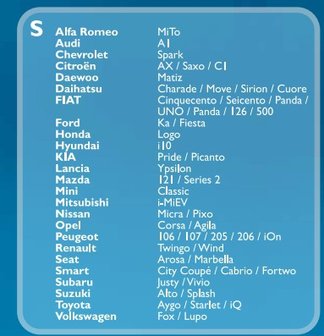 Telo copriauto S (406x160x119cm)