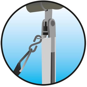 Set di cinghie antivento per tendalini Thule Omnistor