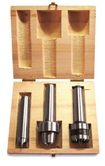 Set di 3 accessori per tornio per legno