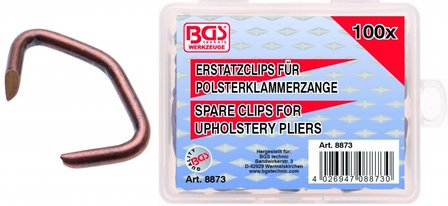 Clip per tappezzeria, 100 pezzi