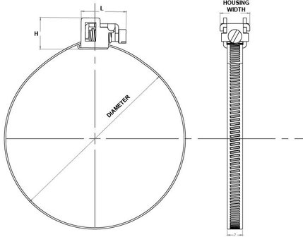 Multibanda in acciaio inox 10m