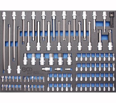 Carrello da officina Pro Standard Max con 263 utensili di ricambio