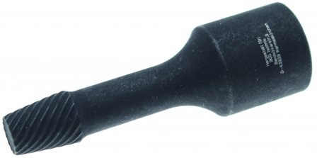 Bussola esagonale / cacciavite con profilo elicoidale (3/8) 8 mm
