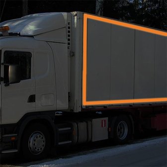 Nastro riflettente 3M arancione 50mm 2M