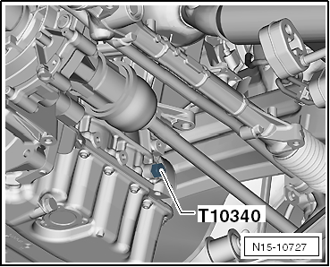 Utensile di bloccaggio albero a gomiti VAG FSI / TFSI