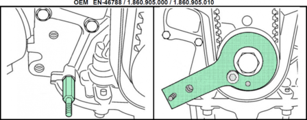 Set di manutenzione motore per Fiat, Opel, Alfa 1.9/2,4l 16V diesel