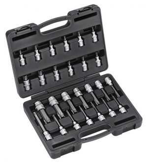 Set di bussole Torx 26 pezzi