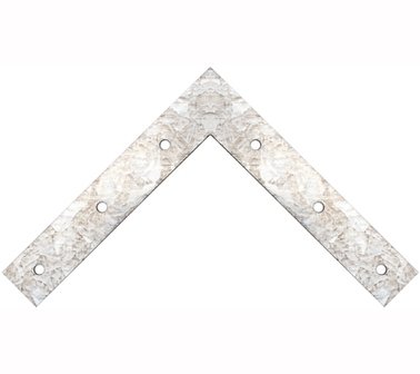 Staffa a L 150 x 150 x 25 mm 2 pz
