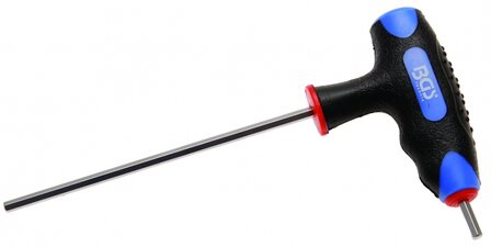 Chiave a T per viti ad esagono incassato, 4 mm, lunghezza 120 mm