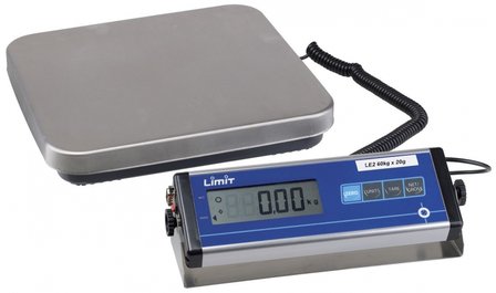 Bilancia elettronica per colli 150 kg, 450x350 mm